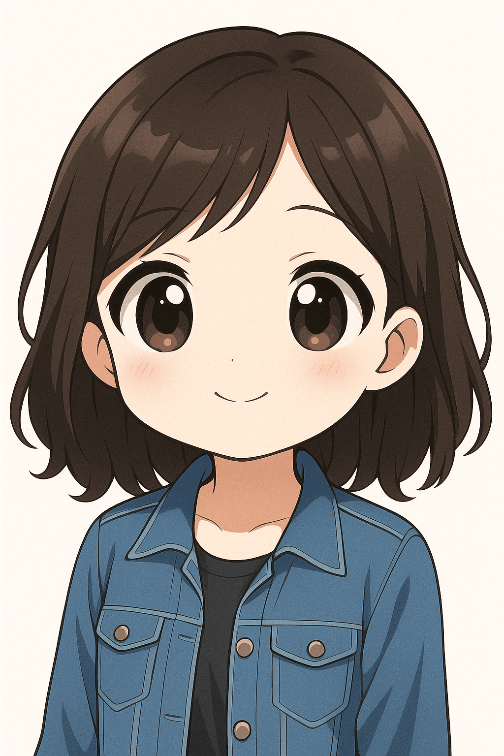 Example AI avatar generated in Cute Anime style by TextEditAvatar